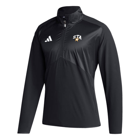 Adidas Sideline Woven 1/4 Zip Black