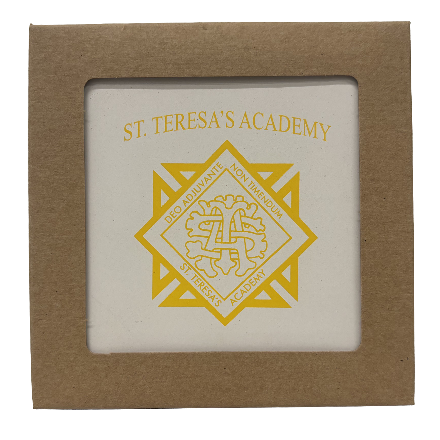 Absorbent Stone STA Crest Coasters