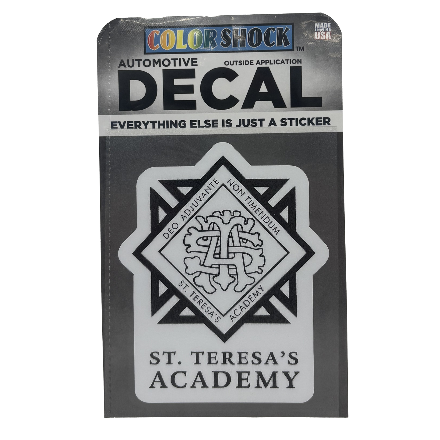 Crest Square Decal