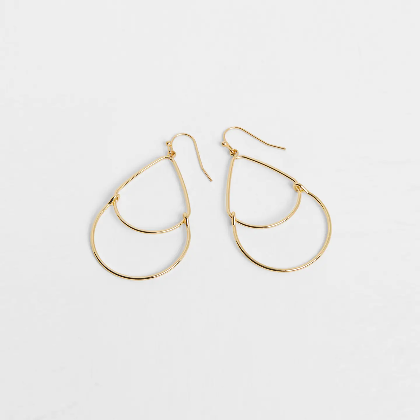 Double Teardrop Earrings