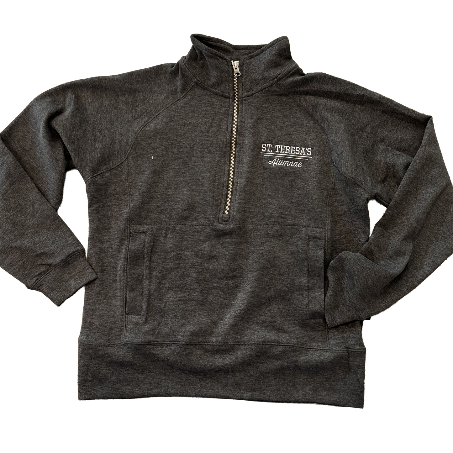Alumnae Electric 1/4 Zip - Dark Grey