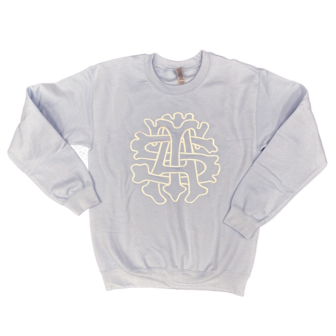 Embroidery Seal Crew Light Blue