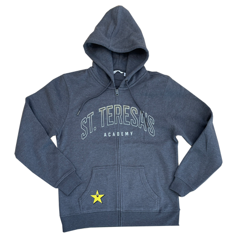 Twinks Pocket Full Zip Charcoal