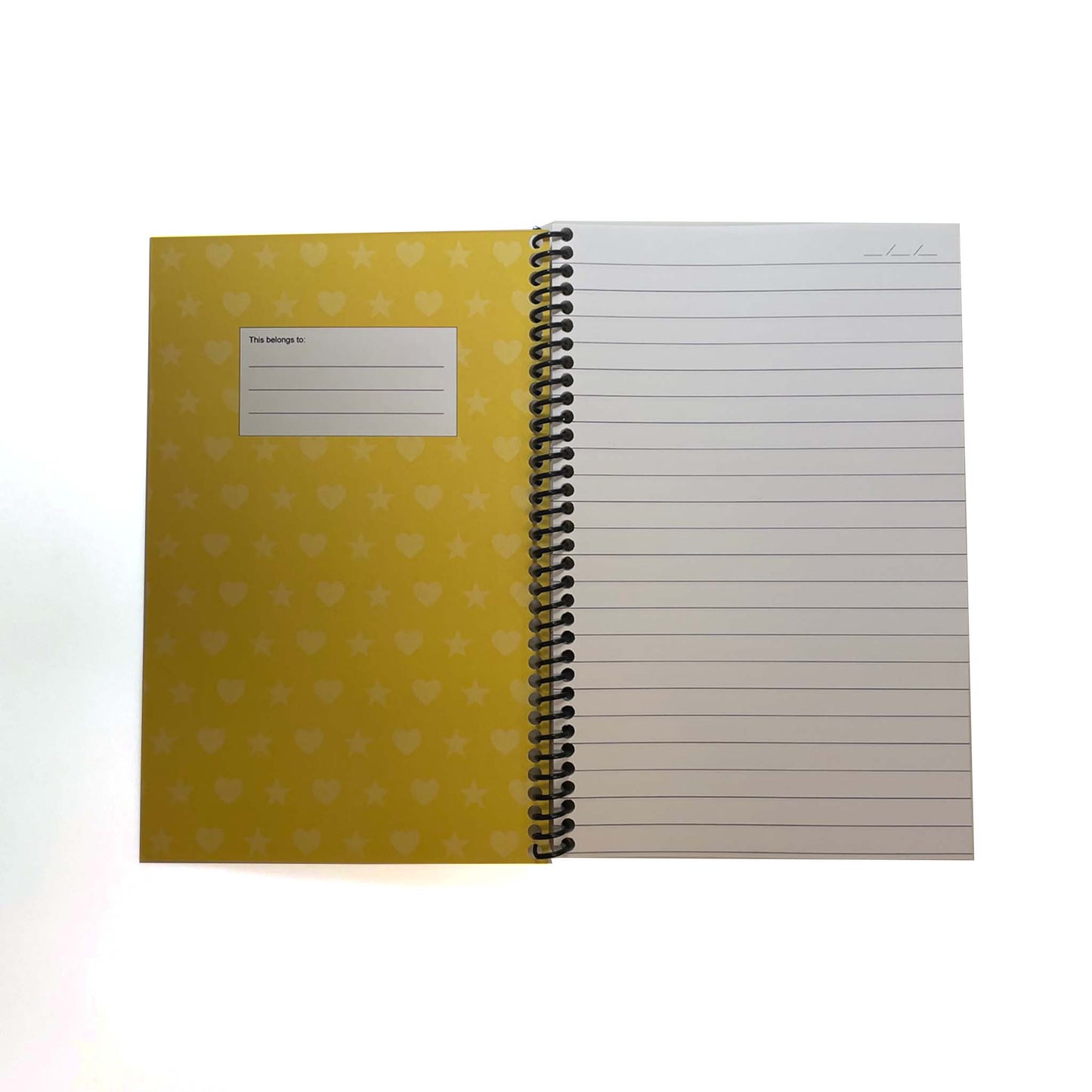 All Must Be Loved Gold Spiral Notebook