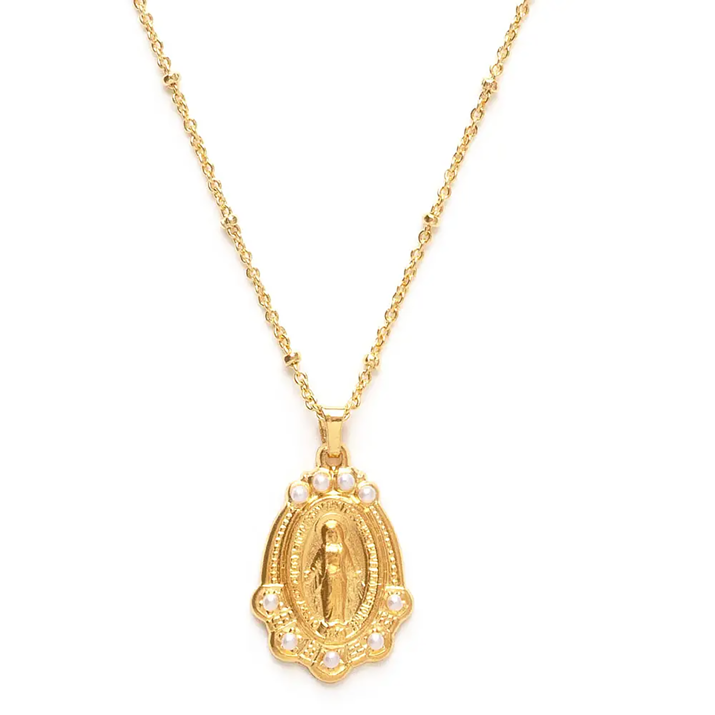 Miraculous Mary with Pearls