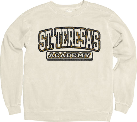 Blue 84 Infusion Fleece Crew Ivory