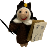 St. Teresa Felted Ornament