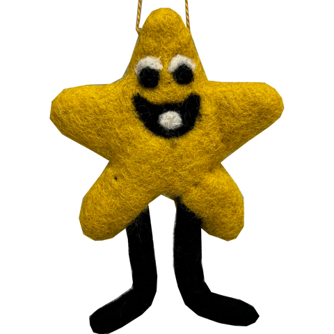 Twinks Felted Ornament