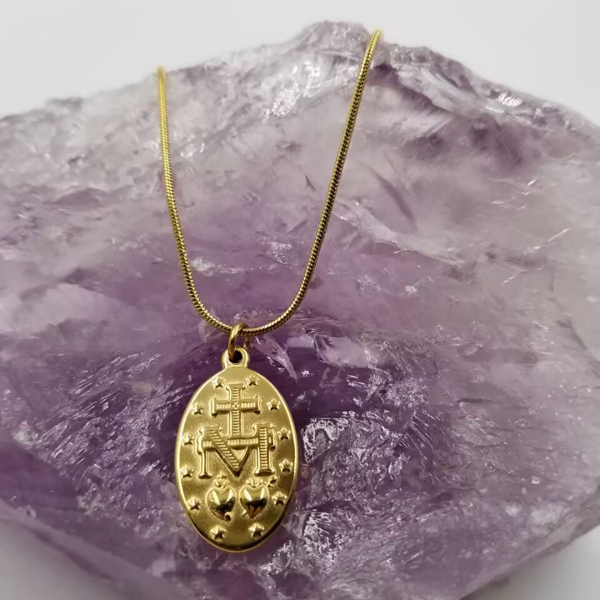 Virgin Mary Necklace