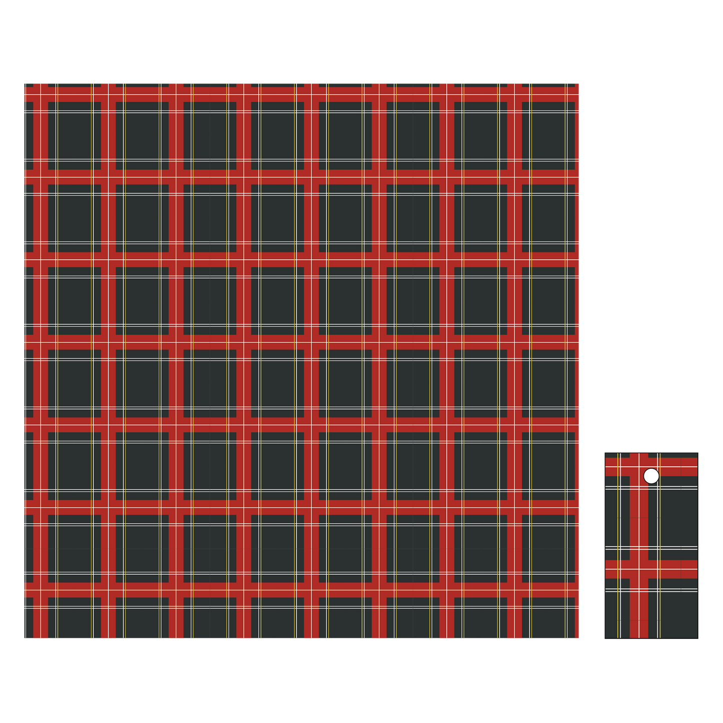 Gift Wrap STA Plaid