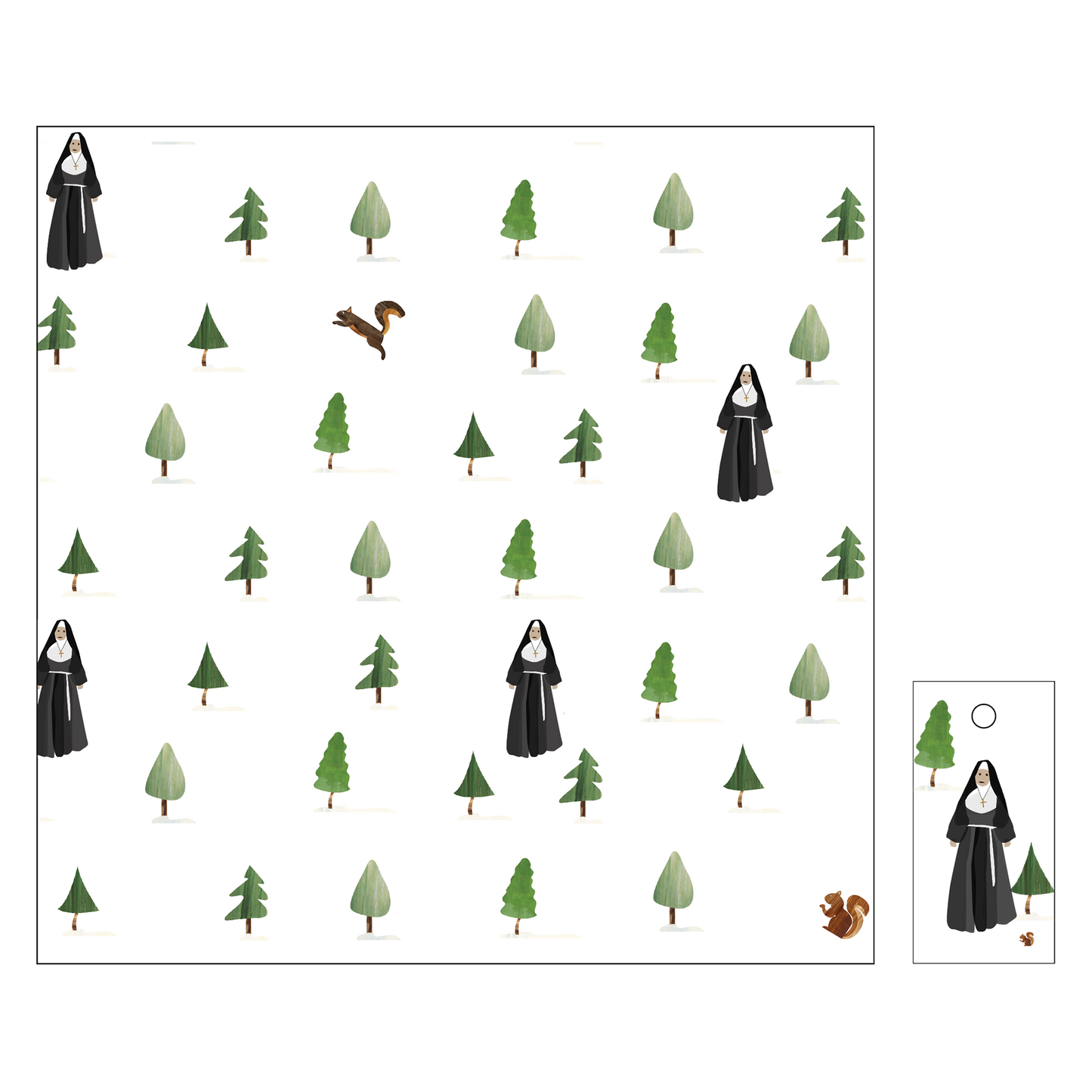 Gift Wrap Mother Evelyn Holiday