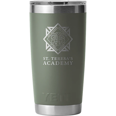 Camp Green STA Crest Yeti 20 oz. Tumbler