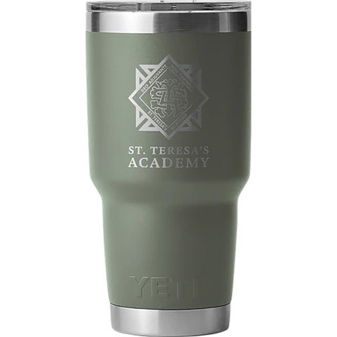 Camp Green STA Crest Yeti 30 oz. Tumbler