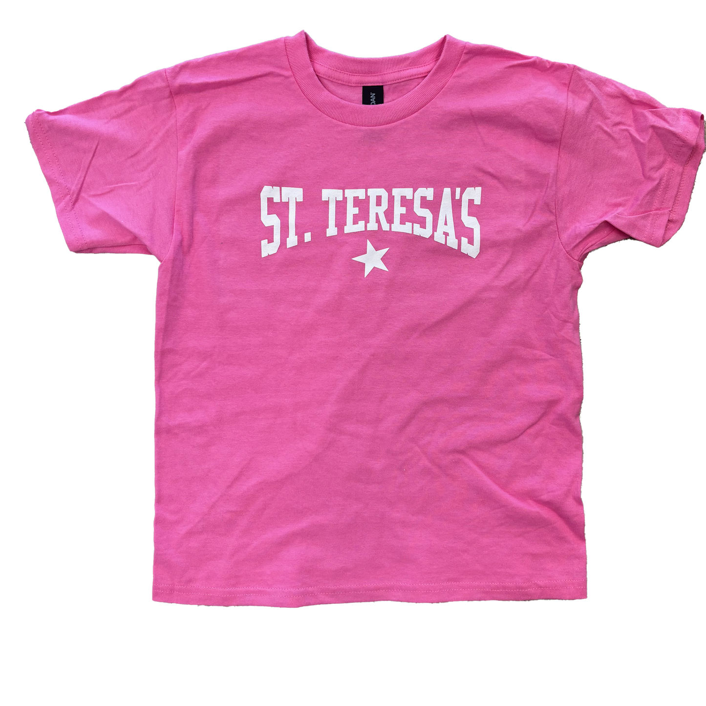 Youth St. Teresa's T-Shirt Pink