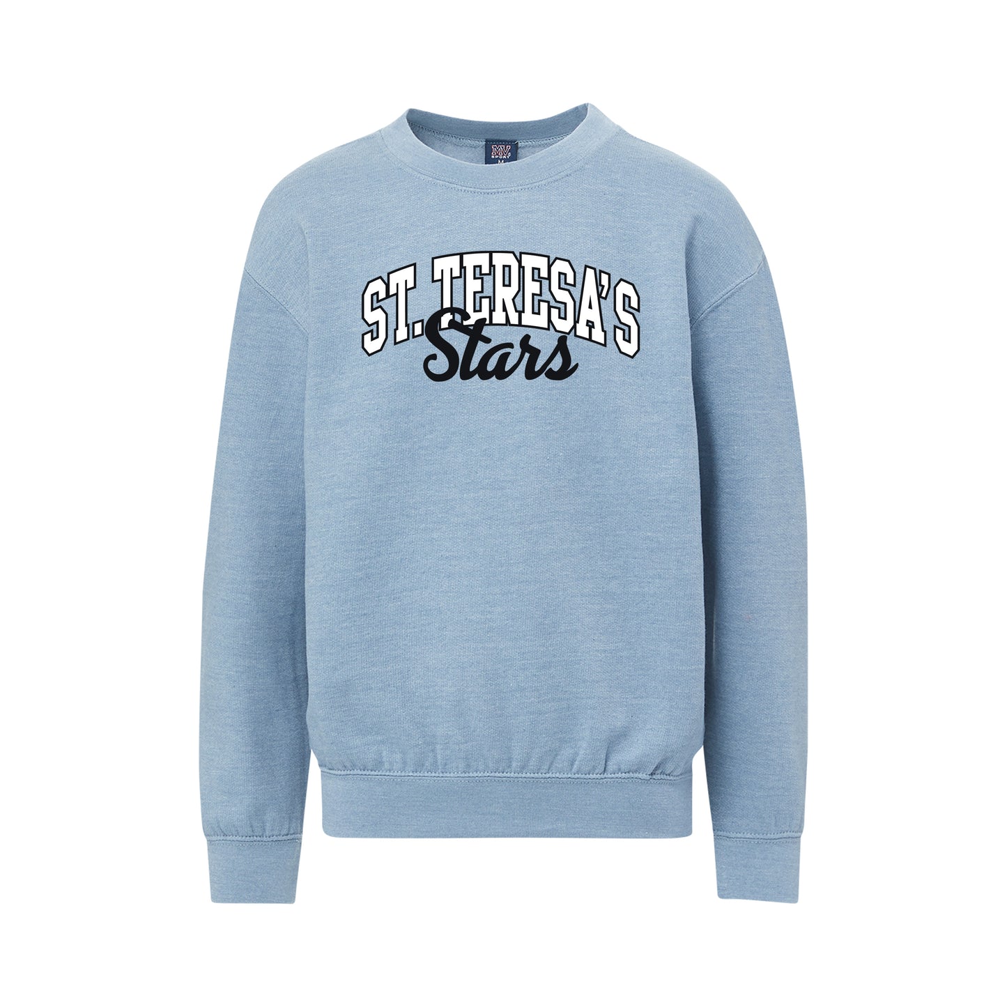 Youth Classic Fleece Crew Denim