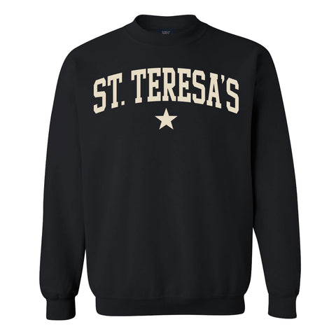 Classic St. Teresa's Academy Crewneck Black