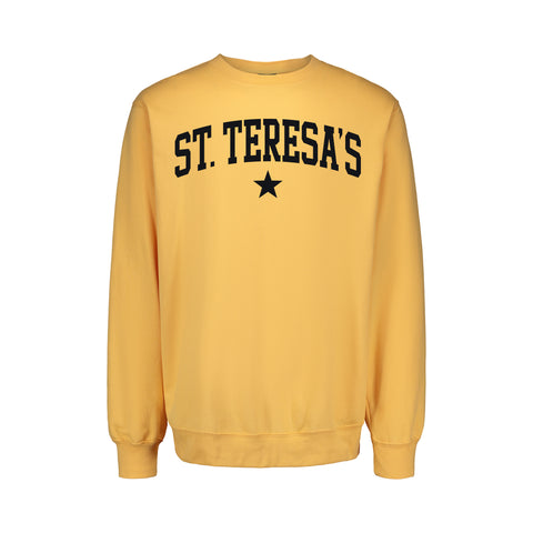 Classic St. Teresa's Academy Crewneck Gold