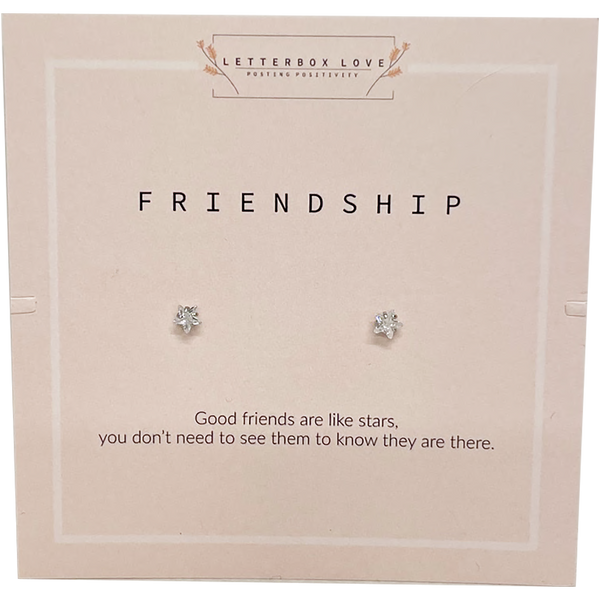 Friends are like hot sale stars earrings