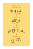 All Must Be Loved Print