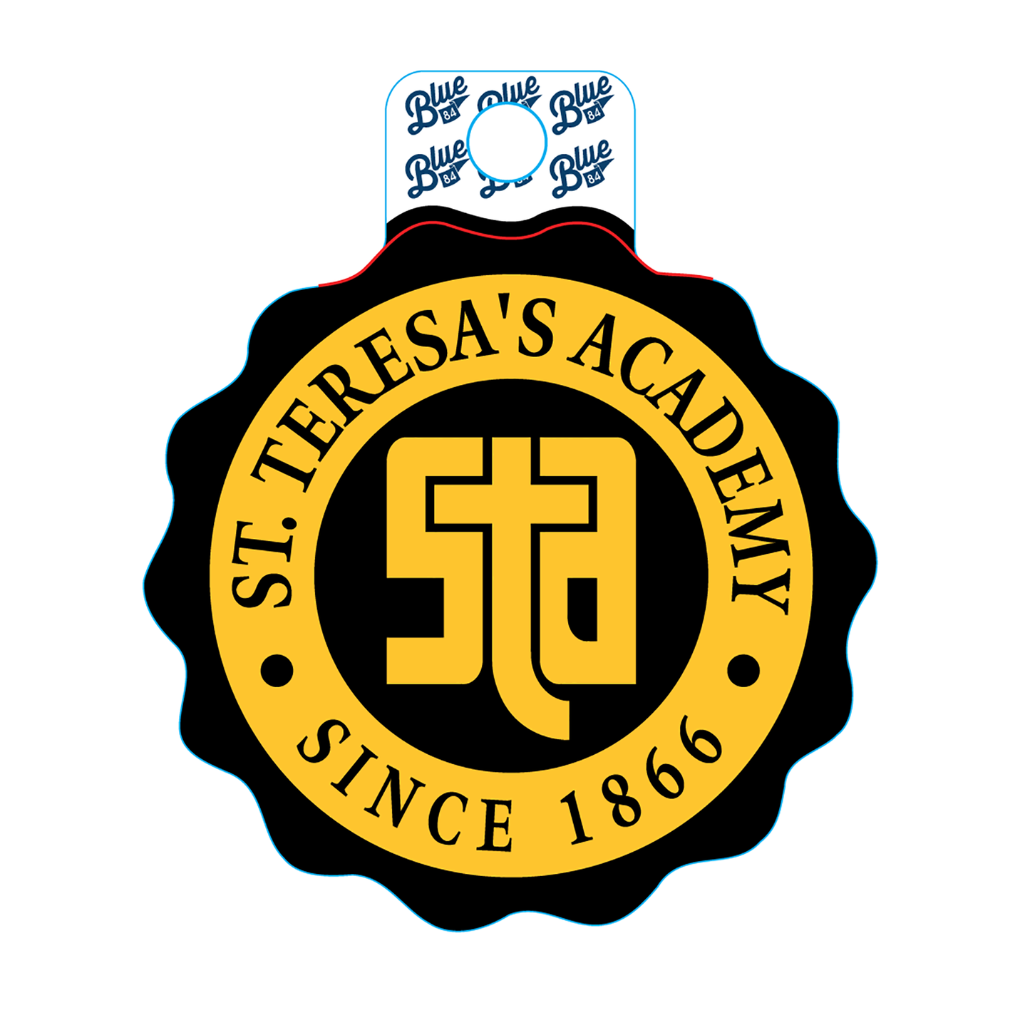 Golden Laurels Sticker