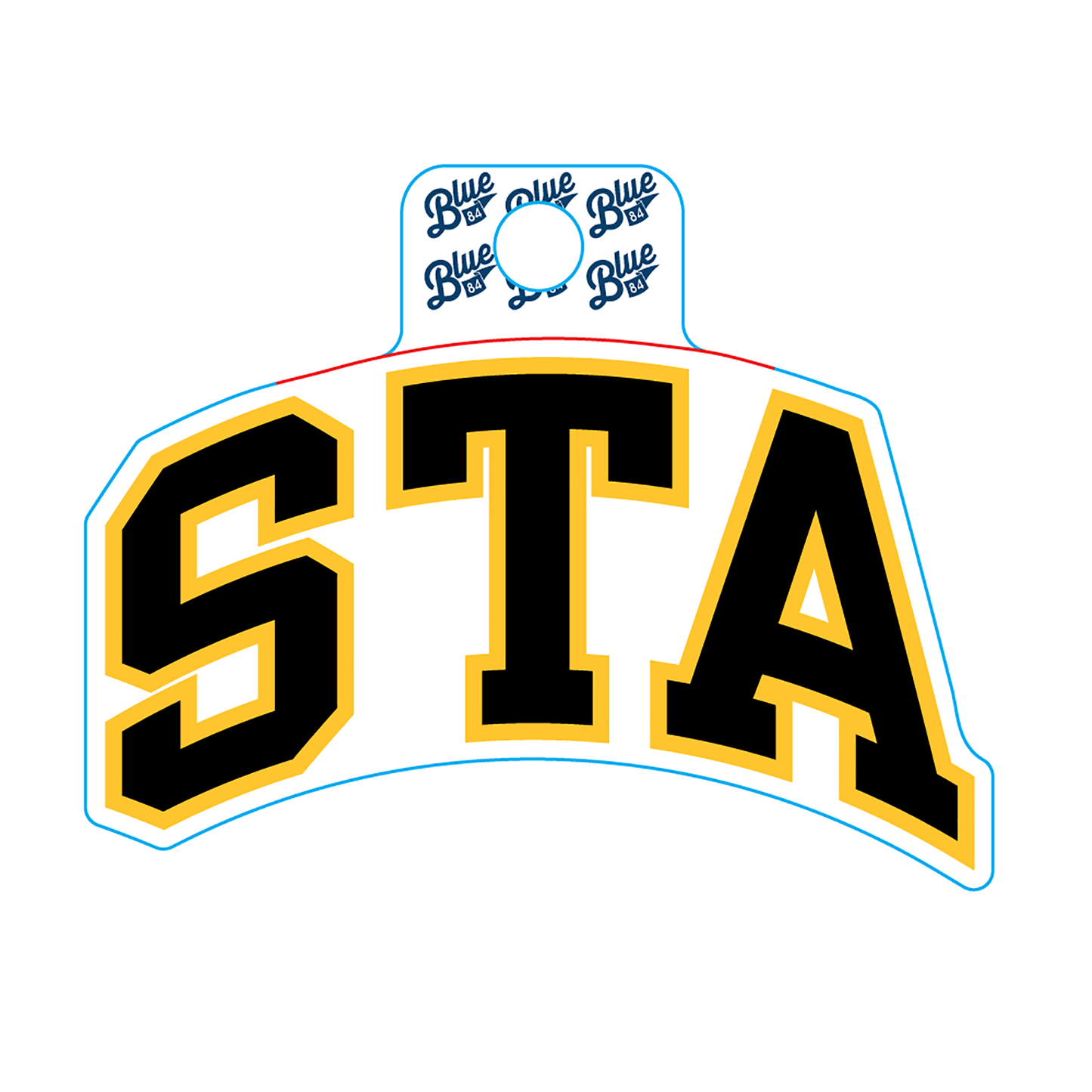 College Arch Sticker