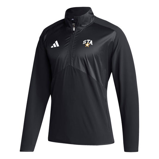 Adidas Sideline Woven 1/4 Zip Black