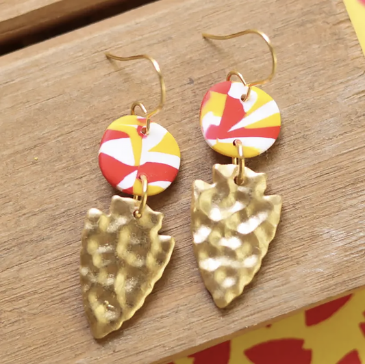 Chiefs Arrowhead Earrings