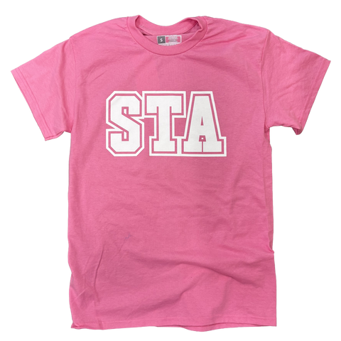 STA Block Tee - Pink