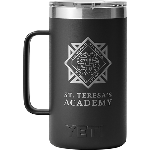 Black STA Crest Mug 24oz