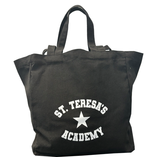 Canvas Star Tote Black