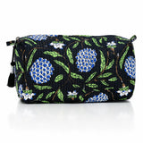 Cotton Block Print Cosmetic Pouch Small