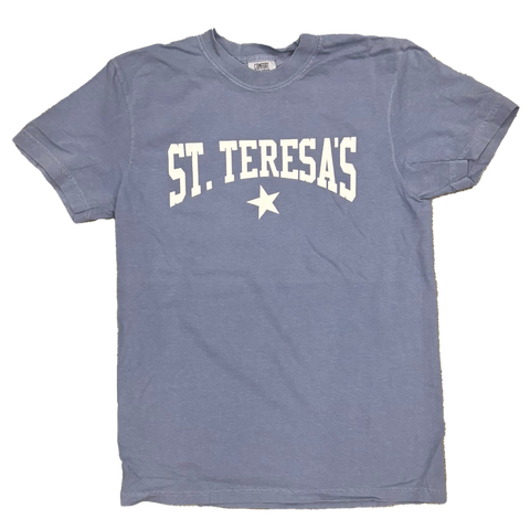 St. Teresa's Star Blue Jean Shirt