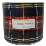 Plaid 3 Wick Candle