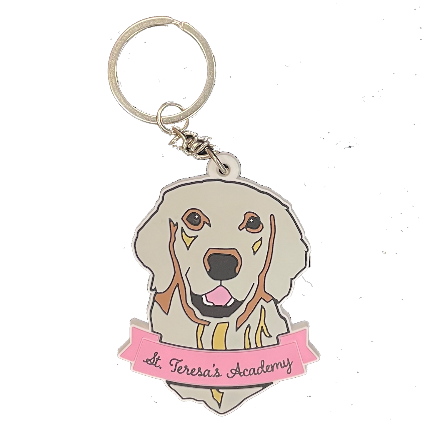 Charli 3D Rubber Keychain