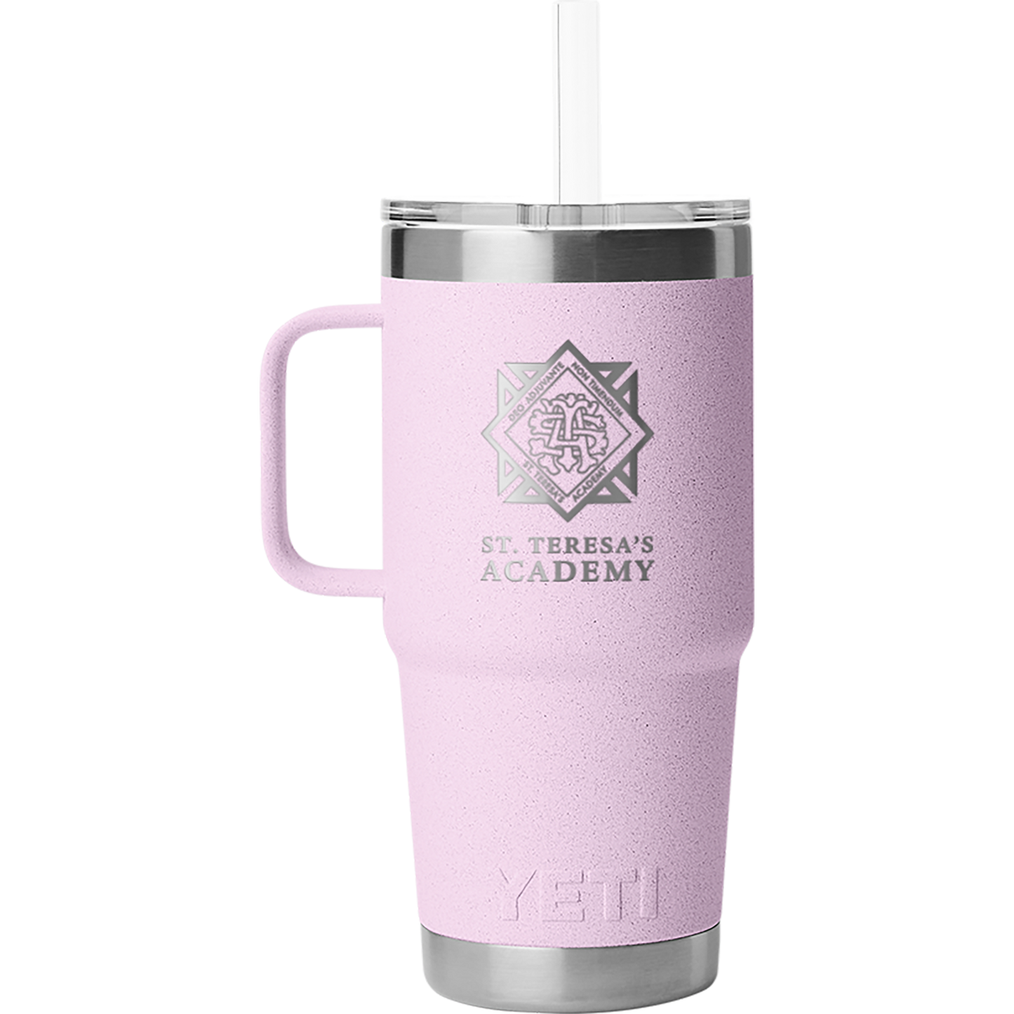 Cherry Blossom STA Crest YETI Straw Rambler 25oz