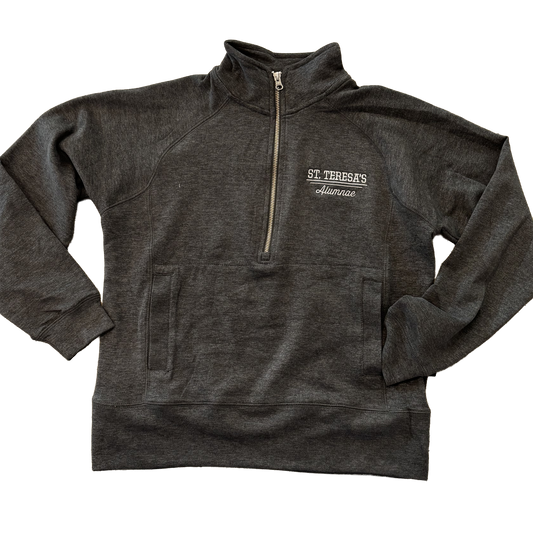 Alumnae Electric 1/4 Zip - Dark Grey