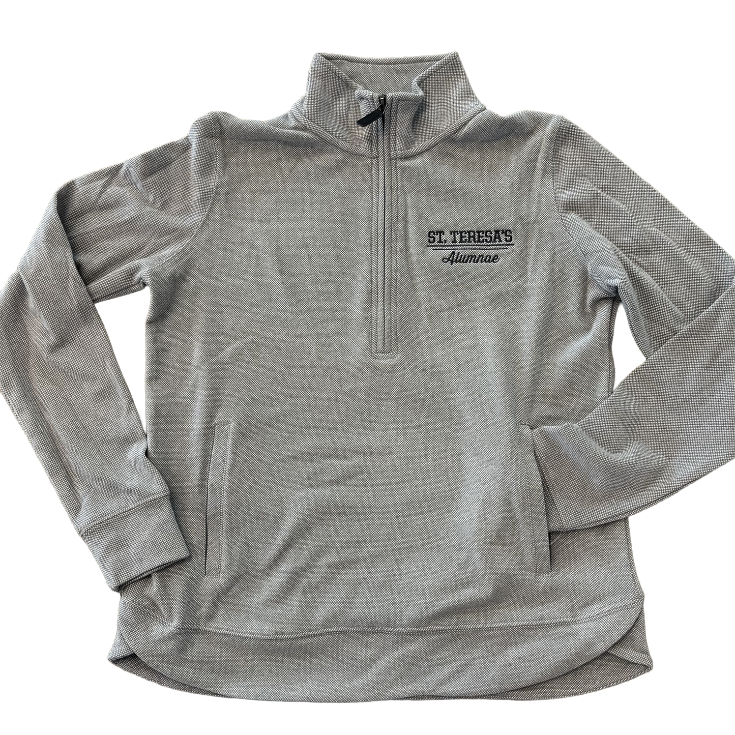 Alumnae Element 1/4 Zip - Light Grey