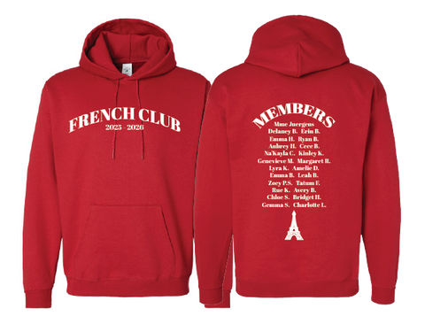 French Club Hoodie 25