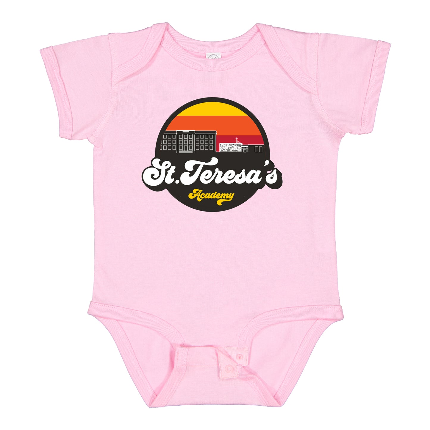 Baby Groovy Onesie Pink