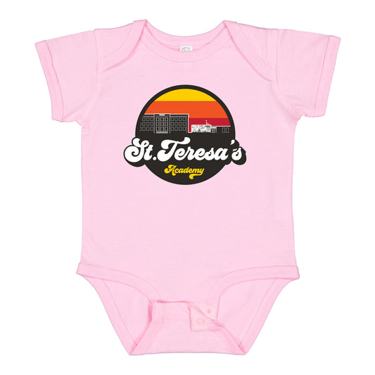 Baby Groovy Onesie Pink