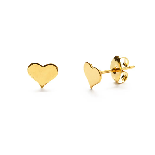 Heart Stud - Gold