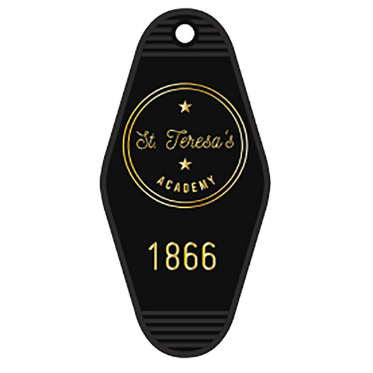 STA Black Motel Key Tag