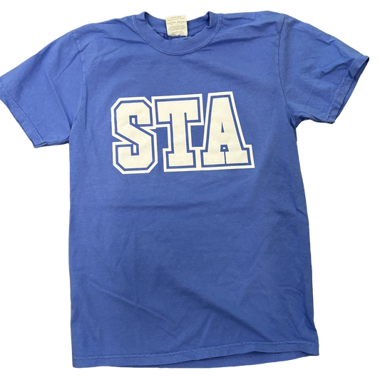 STA Block Tee - Mystic Blue