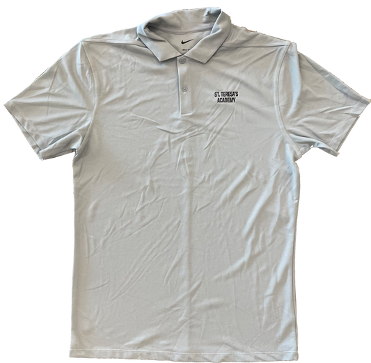 Nike Golf Victory Men's Textured Polo Wolf Grey