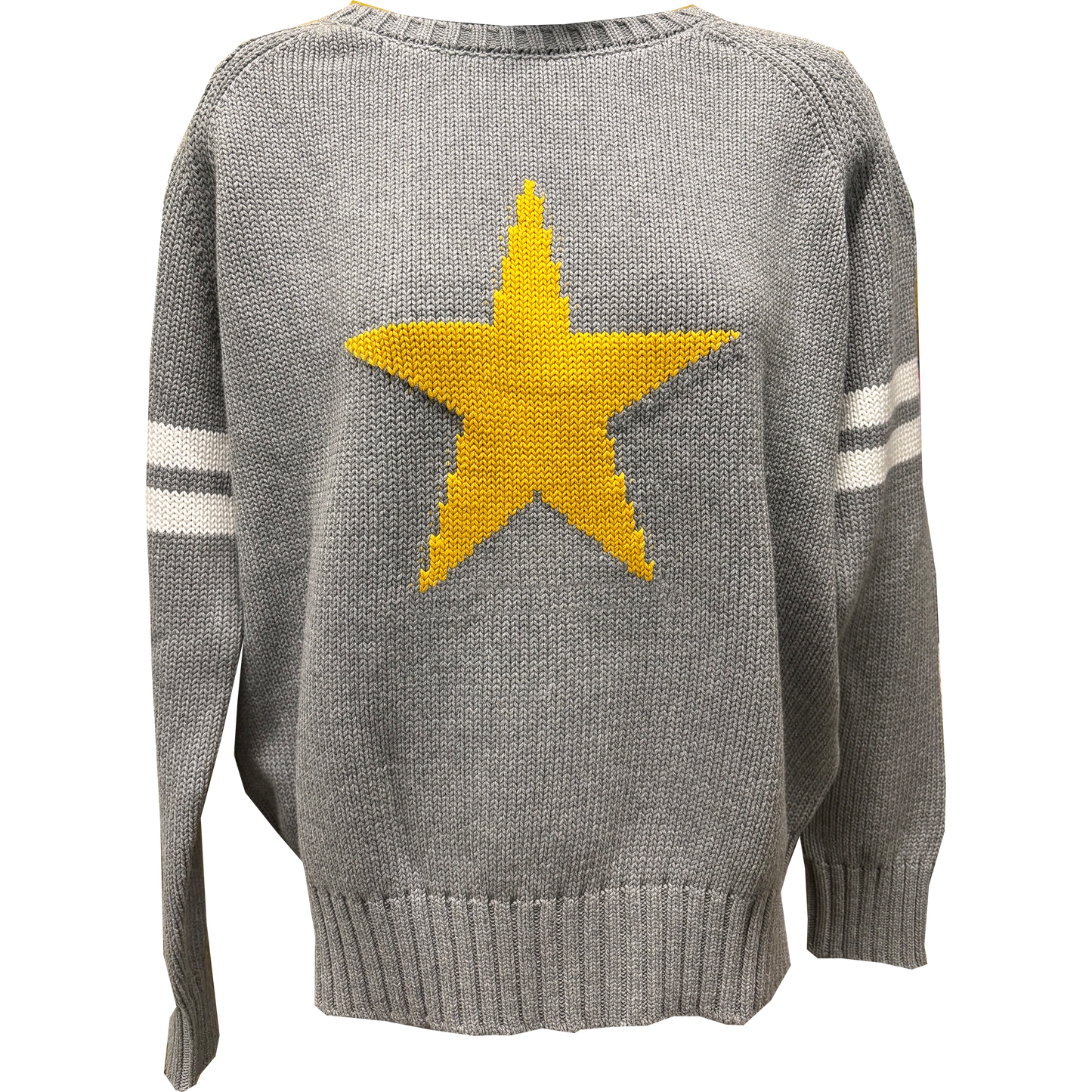 Pink Pineapple Star Campus Sweater
