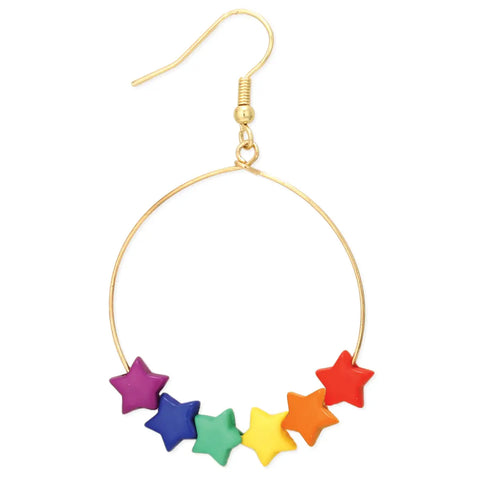 Rainbow Bright Wire Earrings