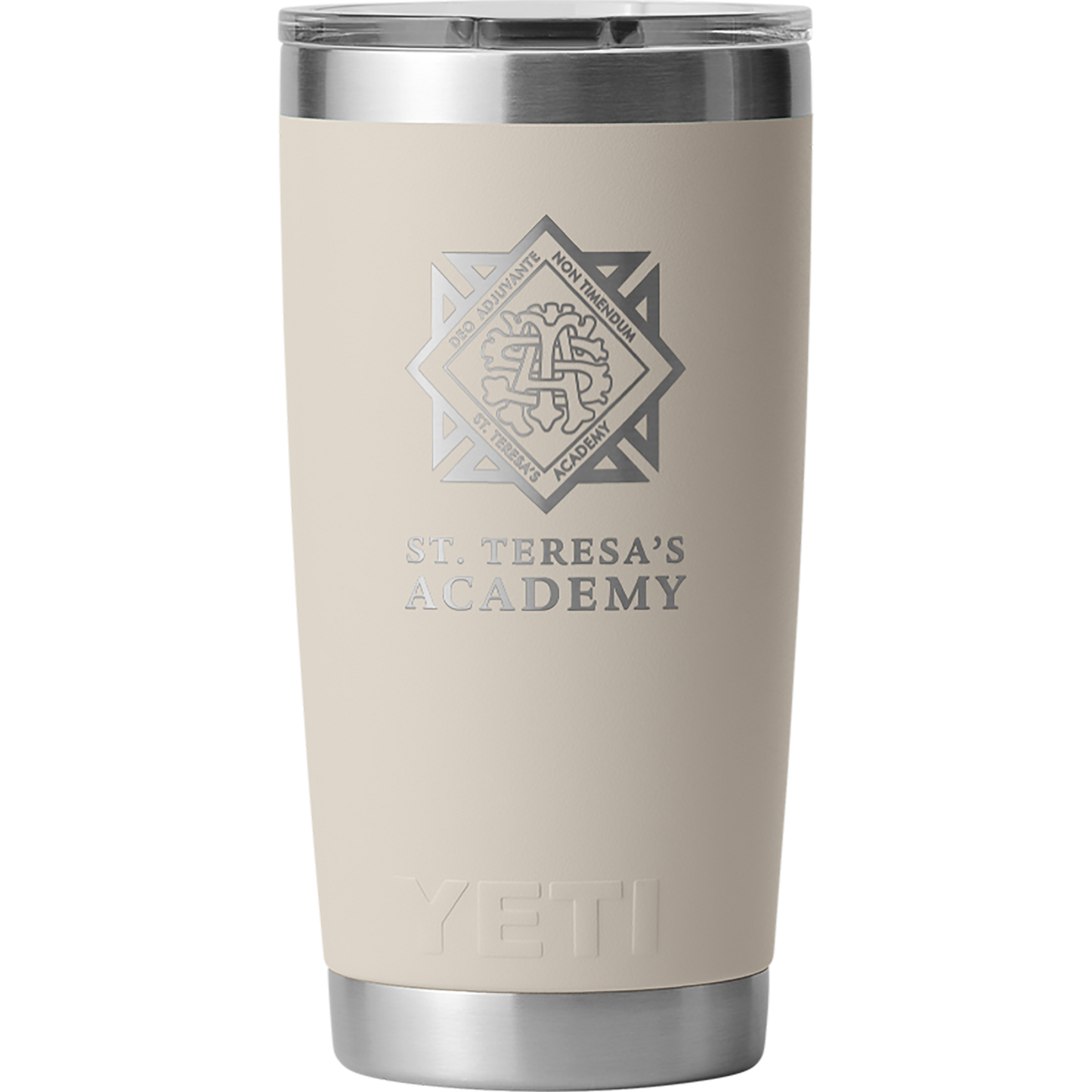 Taupe STA Crest Yeti 20 oz. Tumbler
