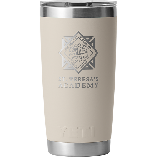 Taupe STA Crest Yeti 20 oz. Tumbler