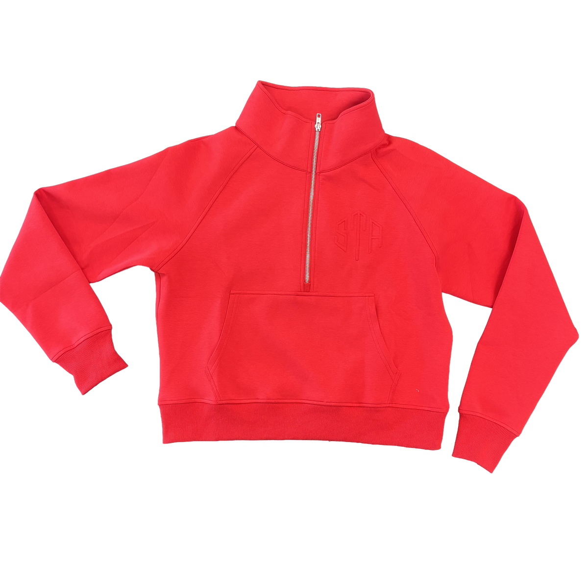 STA Scuba Emboss Half-Zip Red