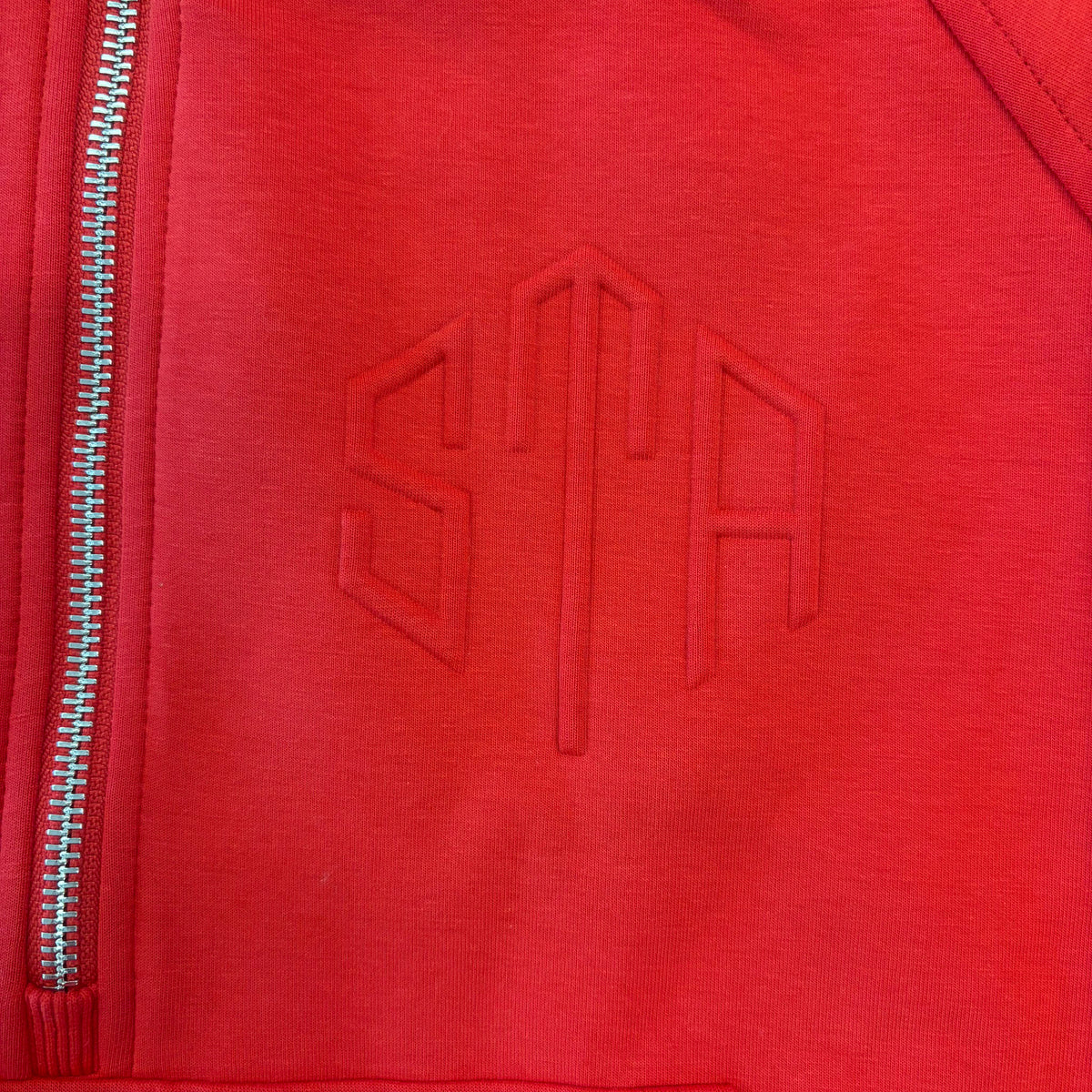 STA Scuba Emboss Half-Zip Red